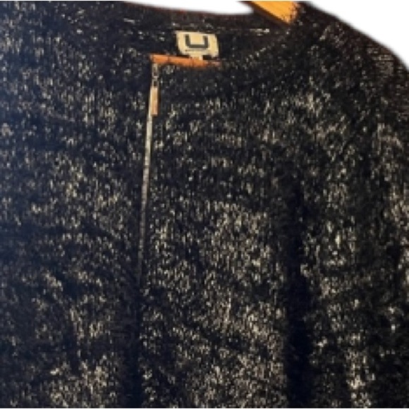 Adolfo Dominguez CrewNeck Long Sleeve Zip Up Sweater Sz Small Women - Picture 8 of 9